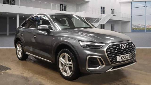 Audi Q5 Sportback 2.0 S line 40 TDI quattro 204 PS S tronic 4x4 vehicle Diesel Daytona grey, pearl effect