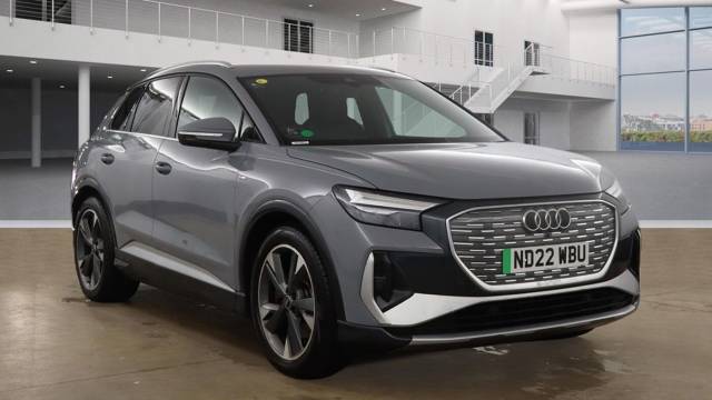 Audi Q4 e-tron Q4  S line 50 e-tron quattro 220,00 kW 4x4 vehicle Electric Pebblestone Grey