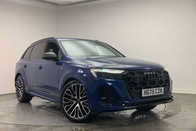 Audi Q7 3.0 SUV  Vorsprung TDI quattro 286 PS tiptronic 4x4 vehicle Diesel Ascari blue, metallic