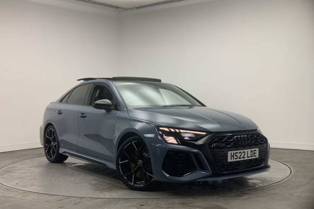 Audi RS 3 2.5 RS 3 Saloon Vorsprung   400 PS S tronic Saloon Petrol Kemora Grey Metallic