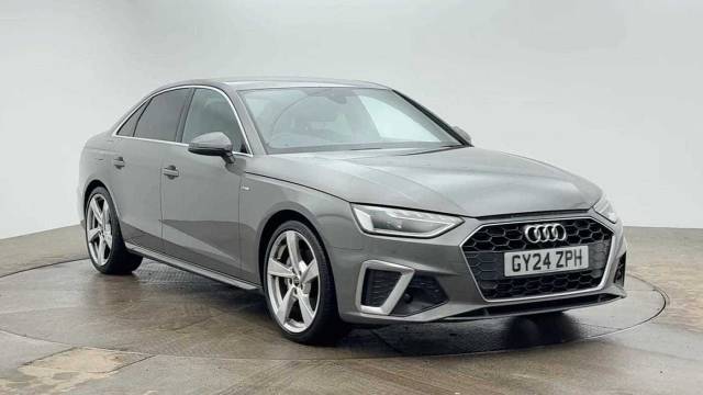 Audi A4 Saloon 2.0 S line 40 TFSI  204 PS S tronic Saloon Petrol Chronos grey, metallic