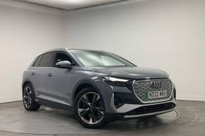 Audi Q4 e-tron 2022 at Poole Audi Poole