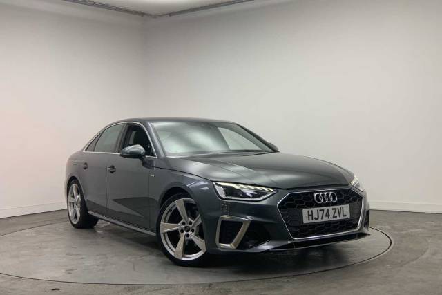 Audi A4 Saloon 2.0 S line 35 TFSI  150 PS S tronic Saloon Petrol Daytona Grey Pearl Effect