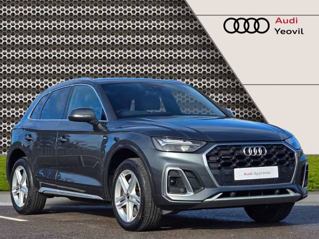 Audi Q5 2.0 MY23.5 S line 40 TDI quattro 204 PS S tronic 4x4 vehicle Diesel Daytona grey, pearl effect