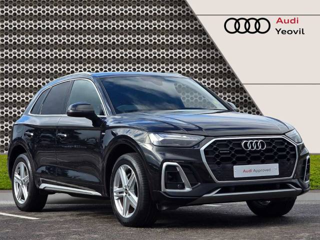 Audi Q5 2.0 S line 40 TDI quattro 204 PS S tronic 4x4 vehicle Diesel Mythos black, metallic