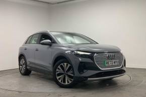 Audi Q4 e-tron 2022 at Poole Audi Poole