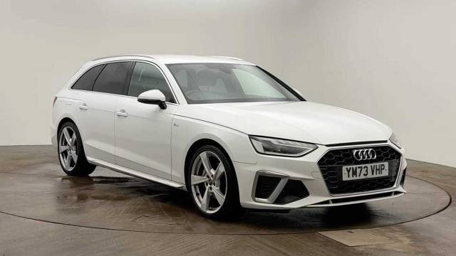 Audi A4 Avant 2.0 Avant S line 40 TFSI  204 PS S tronic Estate Petrol Arkona white, solid