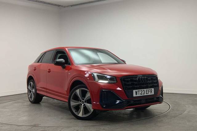 Audi Q2 1.5 Black Edition 35 TFSI  150 PS 6-speed 4x4 vehicle Petrol Progressive Red Metallic