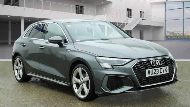 Audi A3 Sportback 1.5 S line 35 TFSI  150 PS S tronic Hatchback Petrol Daytona grey, pearl effect