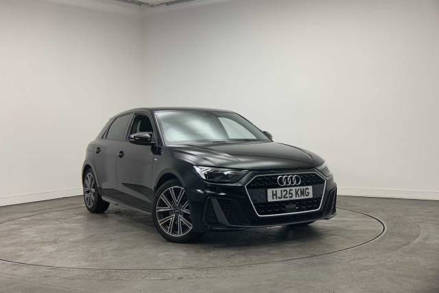 Audi A1 Sportback 1.0 S line 30 TFSI  116 PS S tronic Hatchback Petrol Mythos Black Metallic