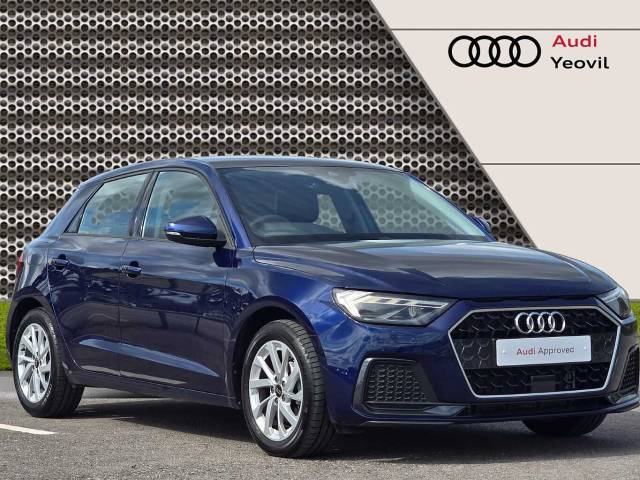 Audi A1 Sportback 1.0 Sport 25 TFSI  95 PS S tronic Hatchback Petrol Navarra blue, metallic