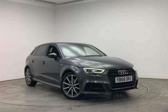 Audi A3 1.5 Sportback Black Edition 35 TFSI  150 PS S tronic Hatchback Petrol Daytona Grey Pearlescent