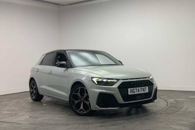 Audi A1 Sportback 1.0 Black Edition 30 TFSI  116 PS S tronic Hatchback Petrol Dew silver, metallic