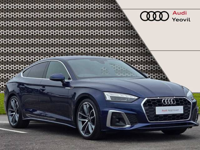 Audi A5 Sportback 2.0 S line 35 TDI  163 PS S tronic Hatchback Diesel Navarra blue, metallic