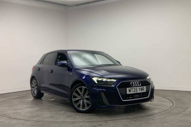 Audi A1 Sportback 1.0 S line 30 TFSI  116 PS S tronic Hatchback Petrol Navarra blue, metallic