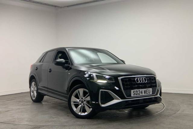 Audi Q2 1.5 S line 35 TFSI  150 PS 6-speed 4x4 vehicle Petrol Mythos Black Metallic
