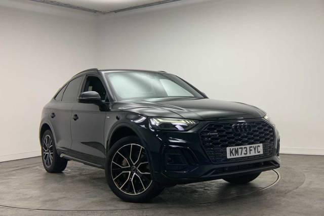 Audi Q5 Sportback 2.0 Black Edition 45 TFSI quattro 265 PS S tronic 4x4 vehicle Petrol Mythos black, metallic
