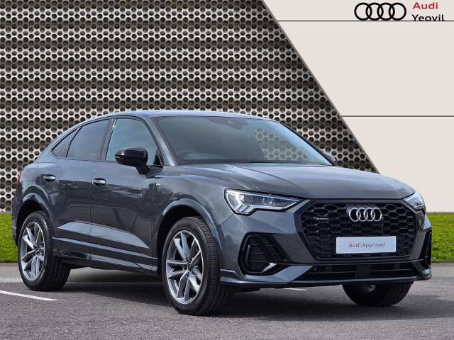 Audi Q3 Sportback 2.0 (O) Black Edition 40 TDI quattro 200 PS S tronic 4x4 vehicle Diesel Daytona Grey Pearl Effect