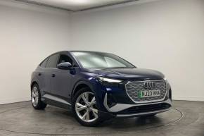 Audi Q4 Sportback e-tron 2023 at Poole Audi Poole