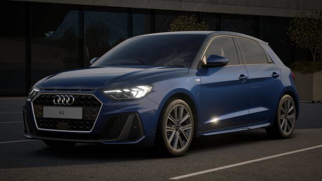 Audi A1 Sportback AUDI A1 Sportback S line 30 TFSI 116 PS S tronic Sportback Petrol Navarra blue, metallic Mythos