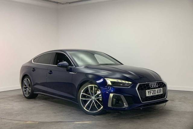 Audi A5 Sportback 2.0 S line 35 TDI  163 PS S tronic Hatchback Diesel Navarra Blue Metallic