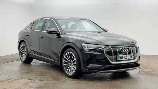 Audi e-tron Sportback Sportback Sport 50 quattro 230,00 kW 4x4 vehicle Electric Brilliant black, solid