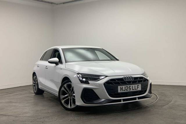 Audi A3 Sportback 1.5 S line 30 TFSI  116 PS 6-speed Hatchback Petrol Arkona white, solid