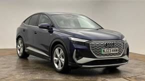 Audi Q4 Sportback e-tron 2023 at Poole Audi Poole