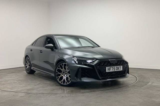 Audi RS 3 2.5 RS 3 Saloon Carbon Vorsprung   400 PS S tronic Saloon Petrol Daytona Grey Pearl Effect