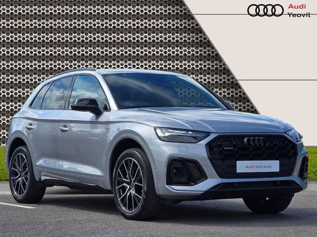 Audi Q5 2.0 Black Edition 45 TFSI quattro 265 PS S tronic 4x4 vehicle Petrol Floret Silver Metallic
