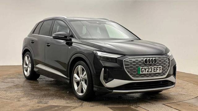 Audi Q4 e-tron Q4  S line 40 e-tron  150,00 kW 4x4 vehicle Electric Mythos black, metallic