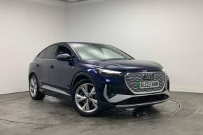 Audi Q4 Sportback e-tron 2023 at Poole Audi Poole