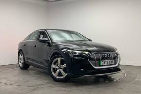 Audi e-tron Sportback 2022 at Poole Audi Poole