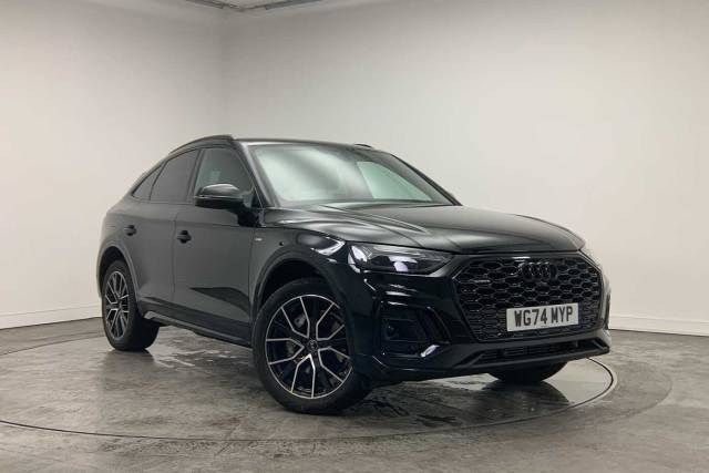Audi Q5 Sportback 2.0 Black Edition 45 TFSI quattro 265 PS S tronic 4x4 vehicle Petrol Mythos black, metallic