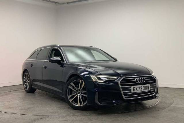 Audi A6 2.0 Avant S line 40 TFSI  204 PS S tronic Estate Petrol Firmament Blue Metallic