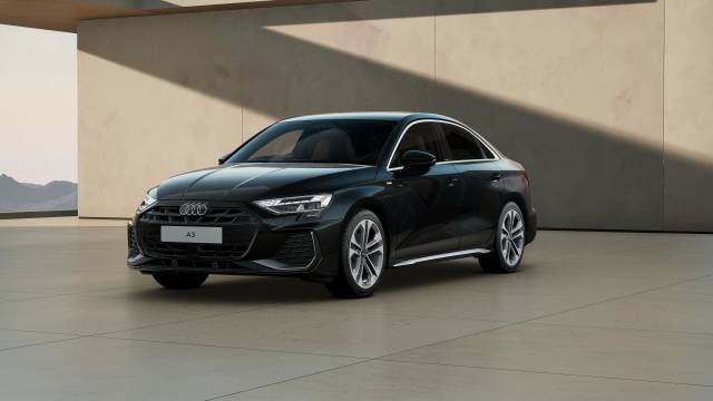 Audi A3 Saloon 1.5 AUDI A3 Saloon S line TFSI 116 PS S tronic Saloon Petrol Mythos black, metallic