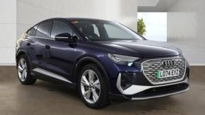 Audi Q4 Sportback e-tron 2024 at Poole Audi Poole