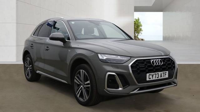 Audi Q5 2.0 S line 40 TDI quattro 204 PS S tronic 4x4 vehicle Diesel Chronos grey, metallic