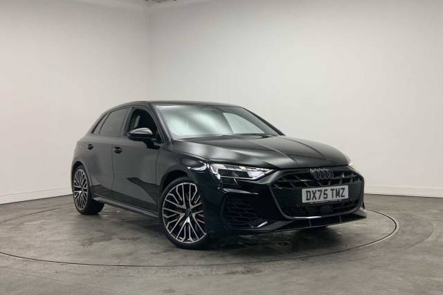 Audi S3 Sportback 2.0 Black Edition TFSI  333 PS S tronic Hatchback Petrol Mythos black, metallic