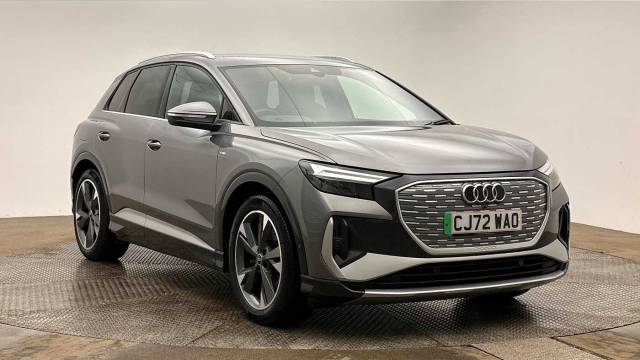 Audi Q4 e-tron Q4  S line 35 e-tron  125,00 kW 4x4 vehicle Electric Typhoon grey, metallic