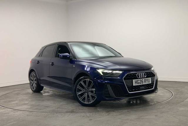 Audi A1 Sportback 1.5 S line 35 TFSI  150 PS S tronic Hatchback Petrol Navarra blue, metallic
