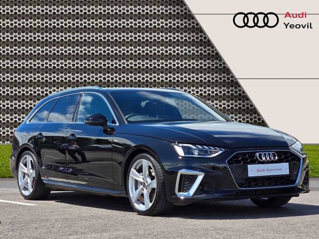 Audi A4 Avant 2.0 Avant S line 40 TFSI  204 PS S tronic Estate Petrol Mythos Black Metallic