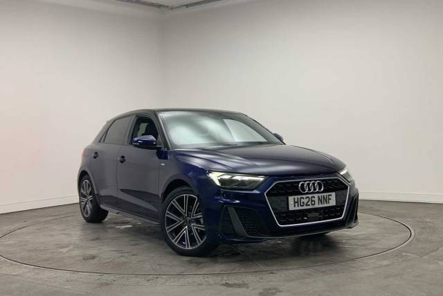 Audi A1 Sportback 1.0 S line 25 TFSI  95 PS 5-speed Hatchback Petrol Navarra blue, metallic