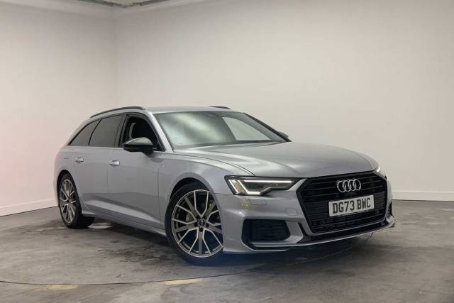Audi A6 2.0 Avant Black Edition 40 TFSI  204 PS S tronic Estate Petrol Floret silver, metallic