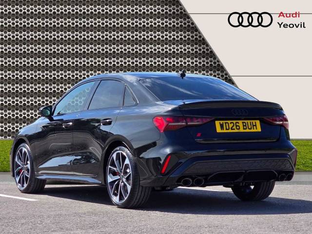 2026 Audi S3 Saloon 2.0 Black Edition TFSI  333 PS S tronic