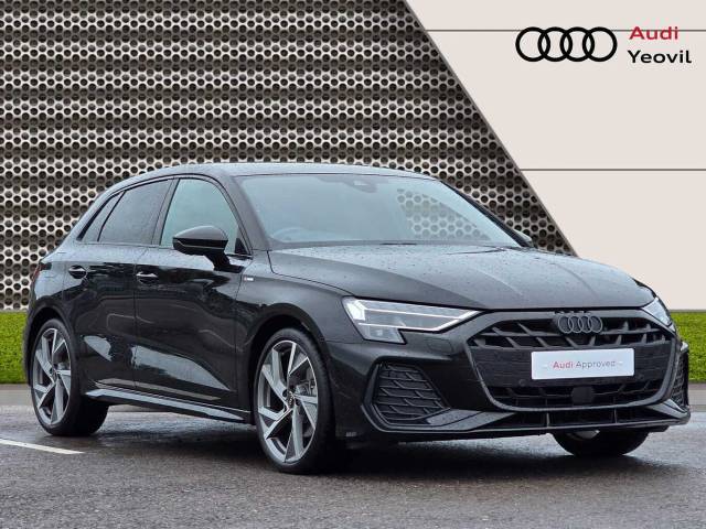 Audi A3 Sportback 1.5 Black Edition 35 TFSI  150 PS S tronic Hatchback Petrol Mythos black, metallic