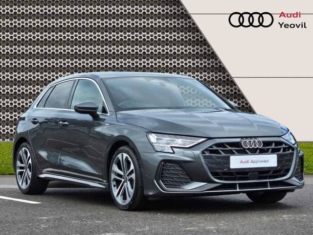 Audi A3 Sportback 1.5 S line TFSI  150 PS S tronic Hatchback Petrol Daytona Grey Pearl Effect