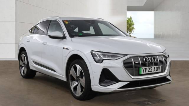 Audi e-tron Sportback Sportback S line 50 quattro 230,00 kW 4x4 vehicle Electric Glacier White Metallic