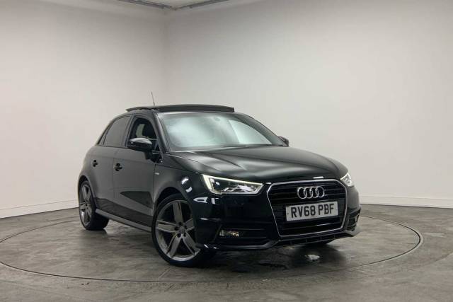 Audi A1 Sportback S line Nav 1.4 TFSI  125 PS S tronic Hatchback Petrol Brilliant Black