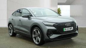 Audi Q4 Sportback e-tron 2023 at Poole Audi Poole